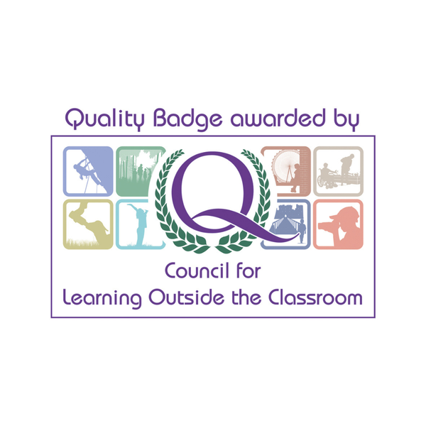 LOtC Quality Badge awarded by the Council for Learning Outside the Classroom
